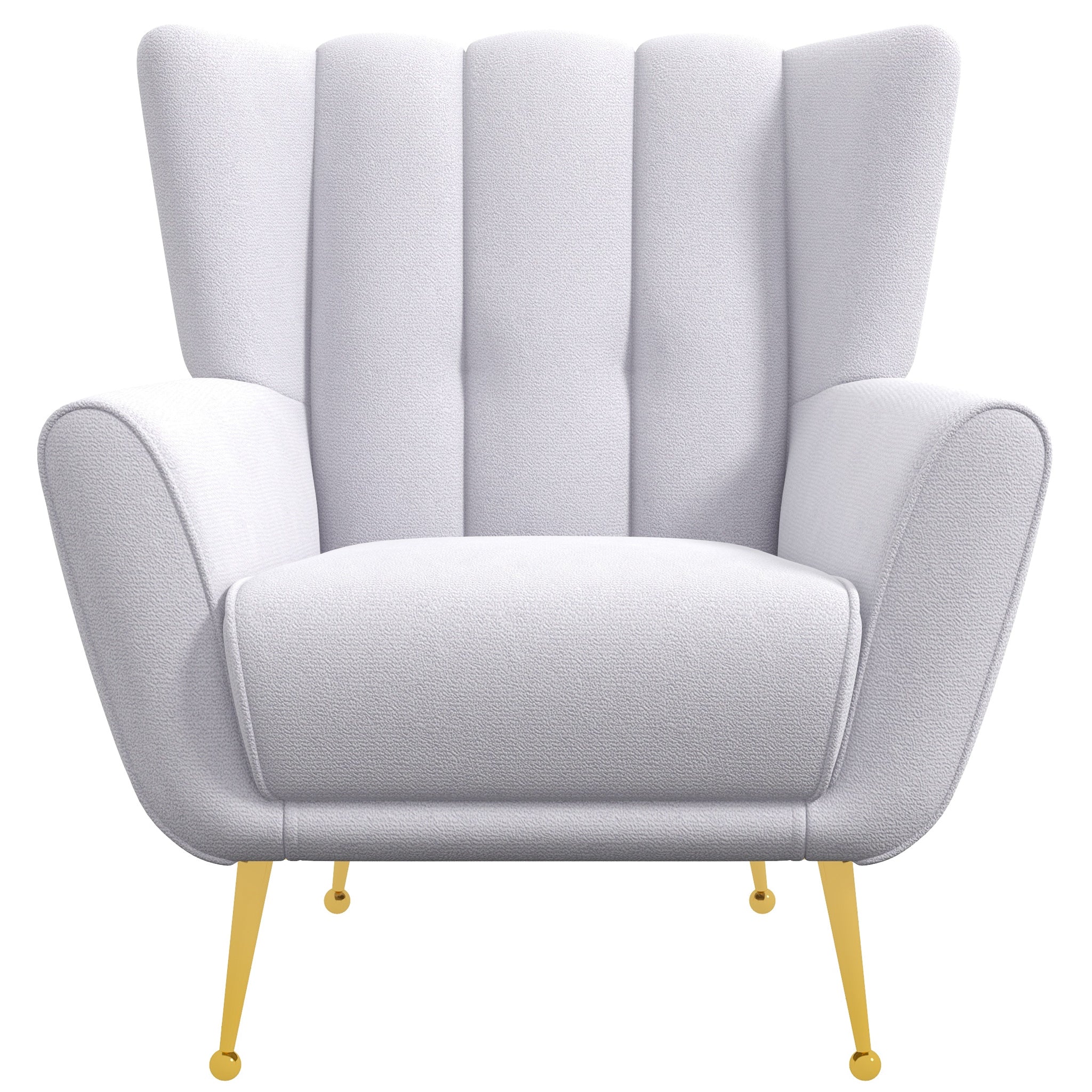 Amelia Light Grey Apartment Chair - MidinMod