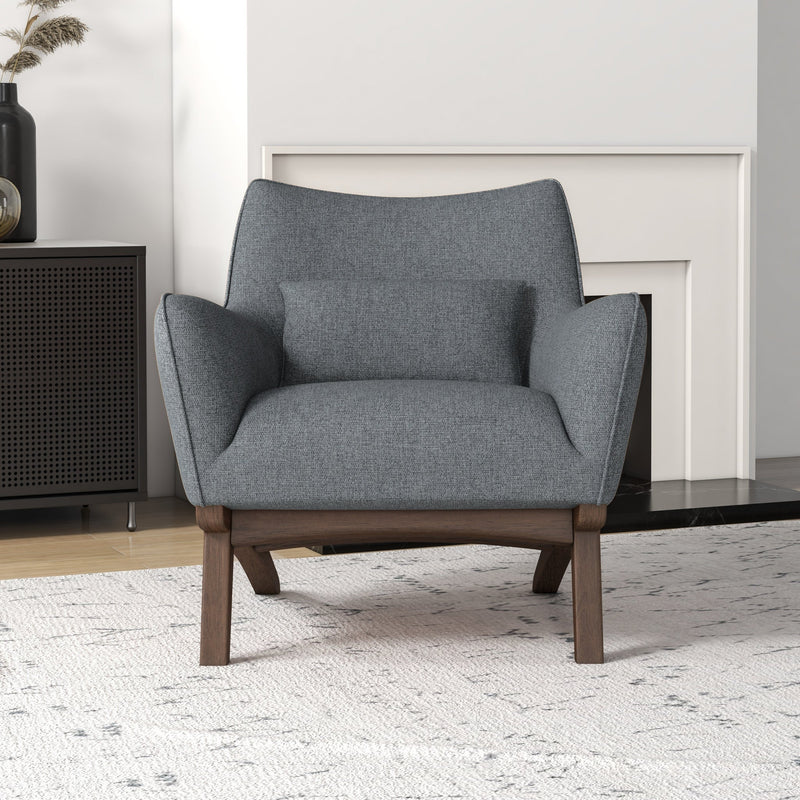 Casper Lounge Chair - Gray Linen | MidinMod | Houston TX | Best Furniture stores in Houston