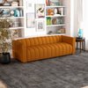 Clara Sofa - Burnt Orange Boucle | MidinMod | Houston TX | Best Furniture stores in Houston
