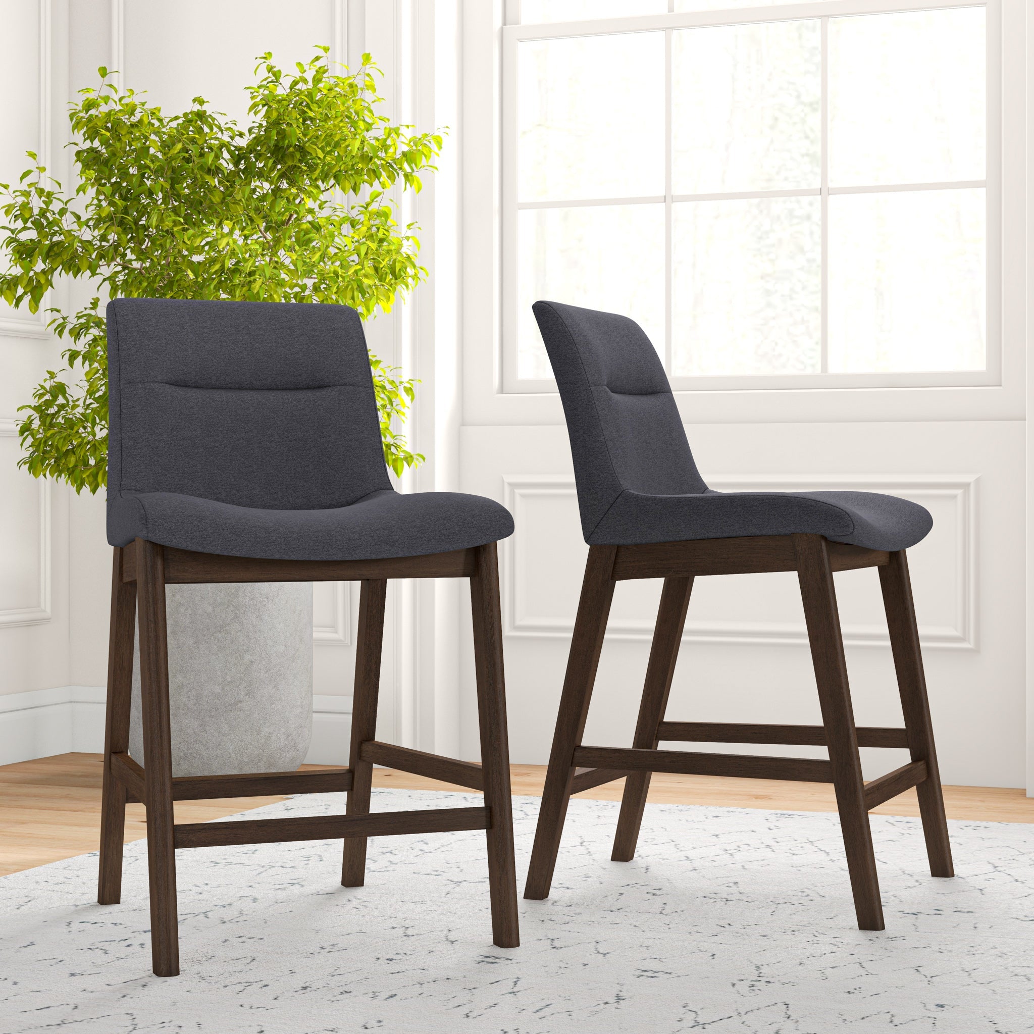 Dark gray bar discount stools