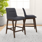 Danilo Dark Gray Counter Stool | MidinMod | Houston TX | Best Furniture stores in Houston