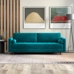Daphne Sofa - Teal Velvet  | MidinMod | Top Texas Furniture | Best Furniture stores in Houston