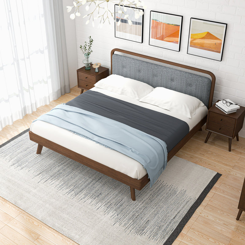 Modern Divani King Size Platform Bed  | MidinMod | Houston TX | Best Furniture stores in Houston