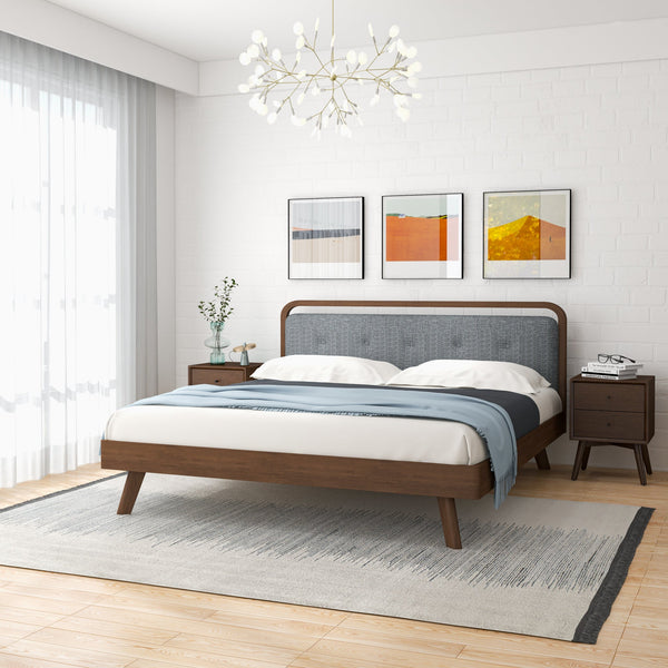 Modern Divani Platform Bed (King) - MidinMod