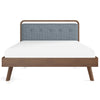 Modern Divani Wood Platform Bed (Queen)