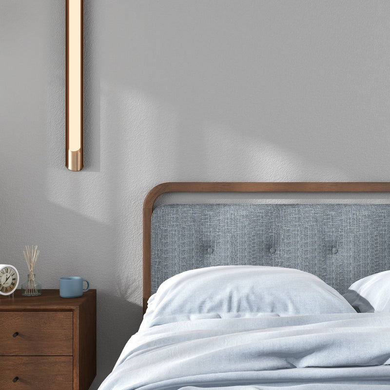 Modern Divani Wood Queen Platform Bed  | MidinMod | Houston TX | Best Furniture stores in Houston