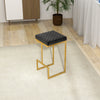 Felicia Black Velvet Bar Stool  | MidinMod | Houston TX | Best Furniture stores in Houston