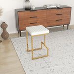 Felicia Beige Boucle Counter Stool  | MidinMod | Houston TX | Best Furniture stores in Houston
