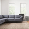Fordham Symmetrical Corner Sofa (Dark Grey Fabric)
