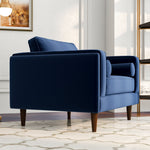 Fordham Lounge Chair (Navy Blue Velvet) | MidinMod | Houston TX | Best Furniture stores in Houston
