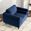 Fordham Lounge Chair (Navy Blue Velvet) | MidinMod | Houston TX | Best Furniture stores in Houston