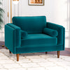 Fordham Lounge Chair - Teal Velvet | MidinMod | Houston TX | Best Furniture stores in Houston