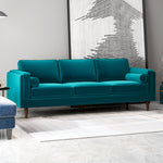 Fordham Sofa (Teal Velvet) | Mid in Mod | Houston TX | Best Furniture stores in Houston