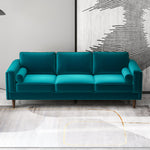Fordham Sofa (Teal Velvet) | Mid in Mod | Houston TX | Best Furniture stores in Houston