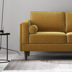 Fordham Sofa - Gold Velvet  | MidinMod | Houston TX | Best Furniture stores in Houston