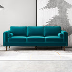 Fordham Sofa (Teal Velvet) | Mid in Mod | Houston TX | Best Furniture stores in Houston