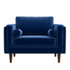 Fordham Lounge Chair (Navy Blue Velvet) | MidinMod | Houston TX | Best Furniture stores in Houston
