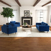 Fordham Lounge Chair (Navy Blue Velvet) | MidinMod | Houston TX | Best Furniture stores in Houston