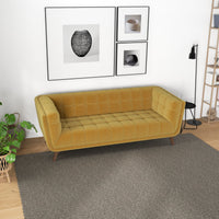 Kano Large Gold Velvet Sofa | Mid in Mod | Houston TX | Best Furniture stores in Houston