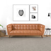Kano Leather Sofa (86" - Cognac)