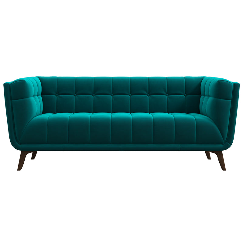 Kano Sofa 78" - Teal Velvet  | MidinMod | Houston TX | Best Furniture stores in Houston