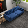 Kirby Sofa - Blue Velvet  | Mid in Mod | Houston TX | Best Furniture stores in Houston