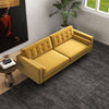 Kirby Sofa - Gold Velvet | Mid in Mod | Houston Furniture TX | Best Furniture stores in Houston