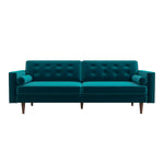 Kirby Sofa - Teal Velvet  | MidinMod | Houston TX | Best Furniture stores in Houston