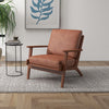Kyle Lounge Chair (Dark Tan) | Mid in Mod | Houston TX | Best Furniture stores in Houston