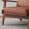 Kyle Lounge Chair (Dark Tan) | Mid in Mod | Houston TX | Best Furniture stores in Houston