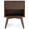 Noak Single Drawer Mid Century Modern Night Stand | MidinMod | TX | Best Furniture stores in Houston