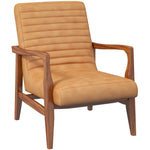 Nusa Leather Lounge Chair -Tan Leather | MidinMod | Houston TX | Best Furniture stores in Houston