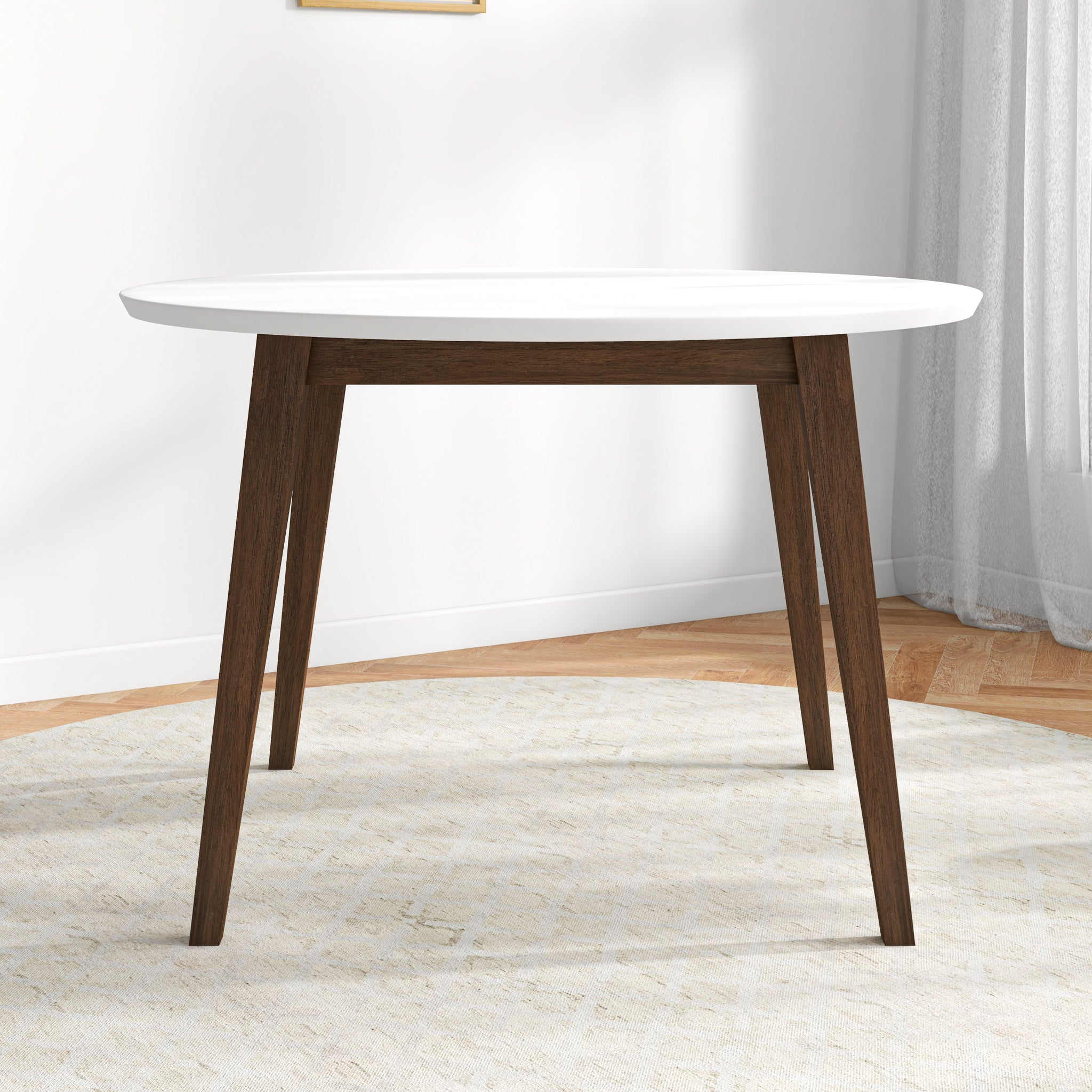 Palmer White Dining Table - MidinMod