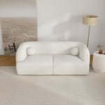 Quinn Sofa - Beige Boucle Couch | MidinMod | Houston TX | Best Furniture stores in Houston