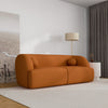 Quinn Sofa - Burnt Orange Boucle | MidinMod | Houston TX | Best Furniture stores in Houston
