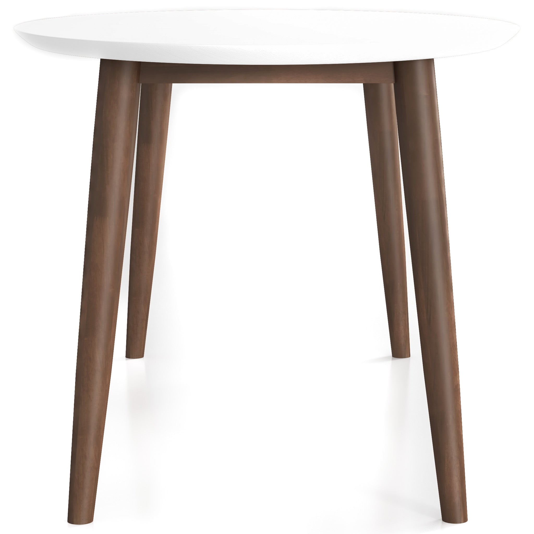 Rixos Oval Dining Table White Top | Mid in Mod | Houston TX | Best Furniture stores in Houston