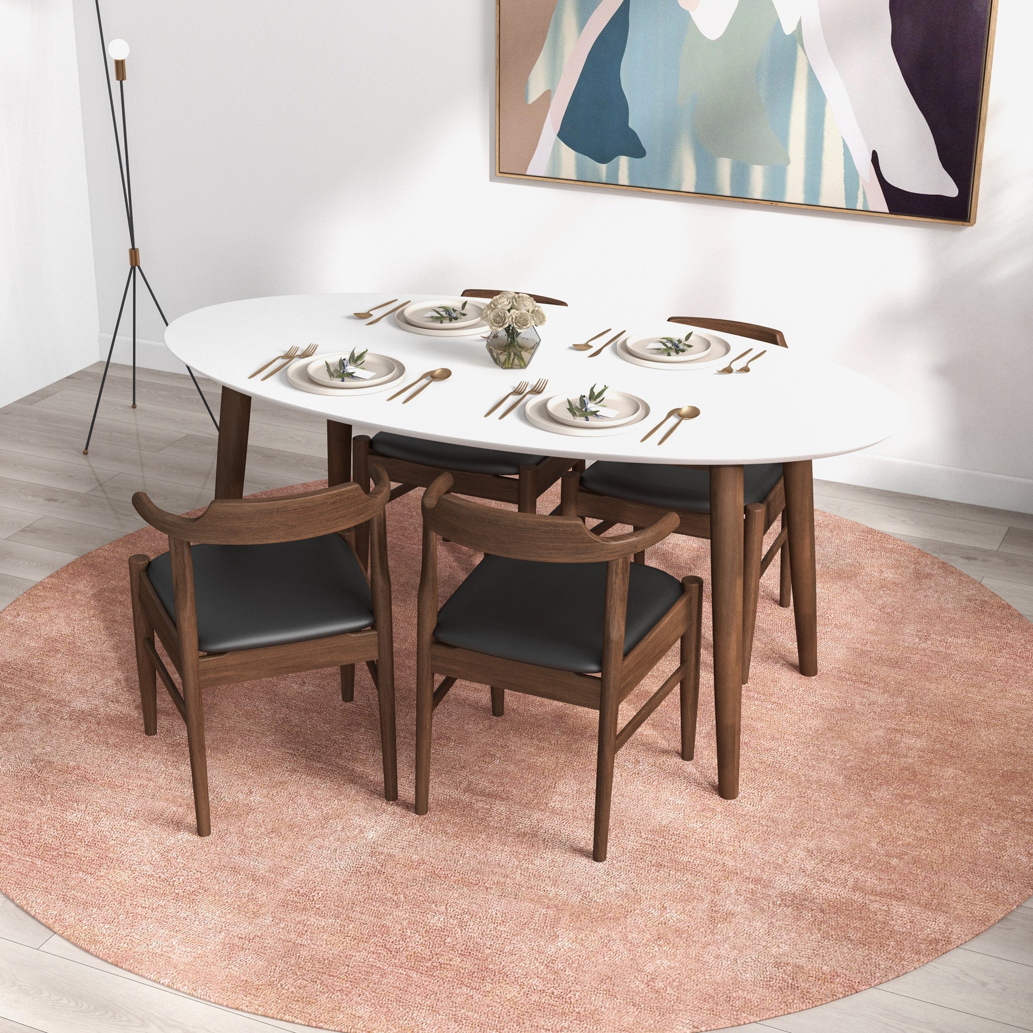 Dining table and discount chairs oak furniture superstore