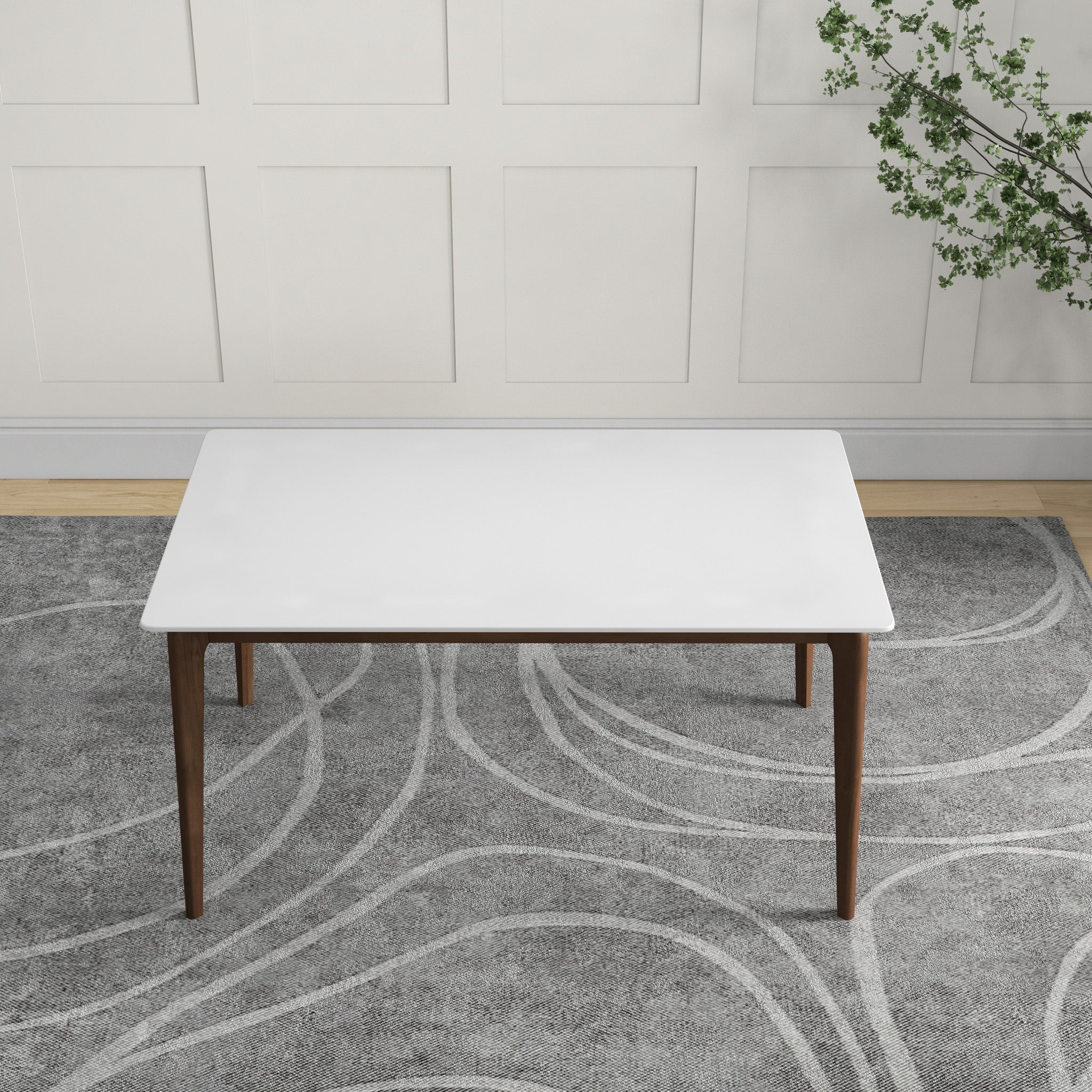 Selena White Dining Table - MidinMod