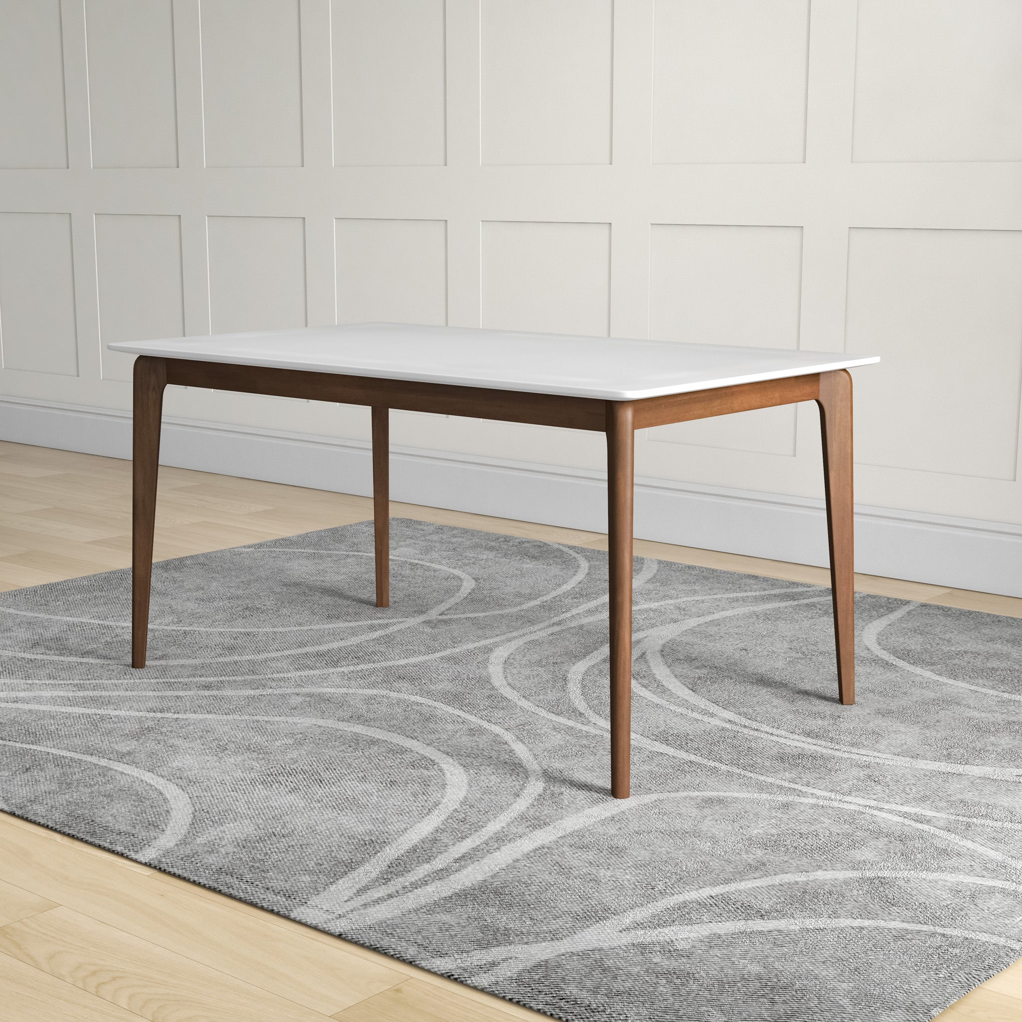 Selena White Dining Table - MidinMod