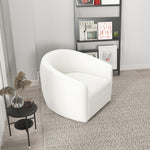 Spring Cream Boucle Swivel Chair  | MidinMod | Houston TX | Best Furniture stores in Houston