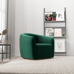 Spring Dark Green Velvet Swivel Chair  | MidinMod | Houston TX | Best Furniture stores in Houston