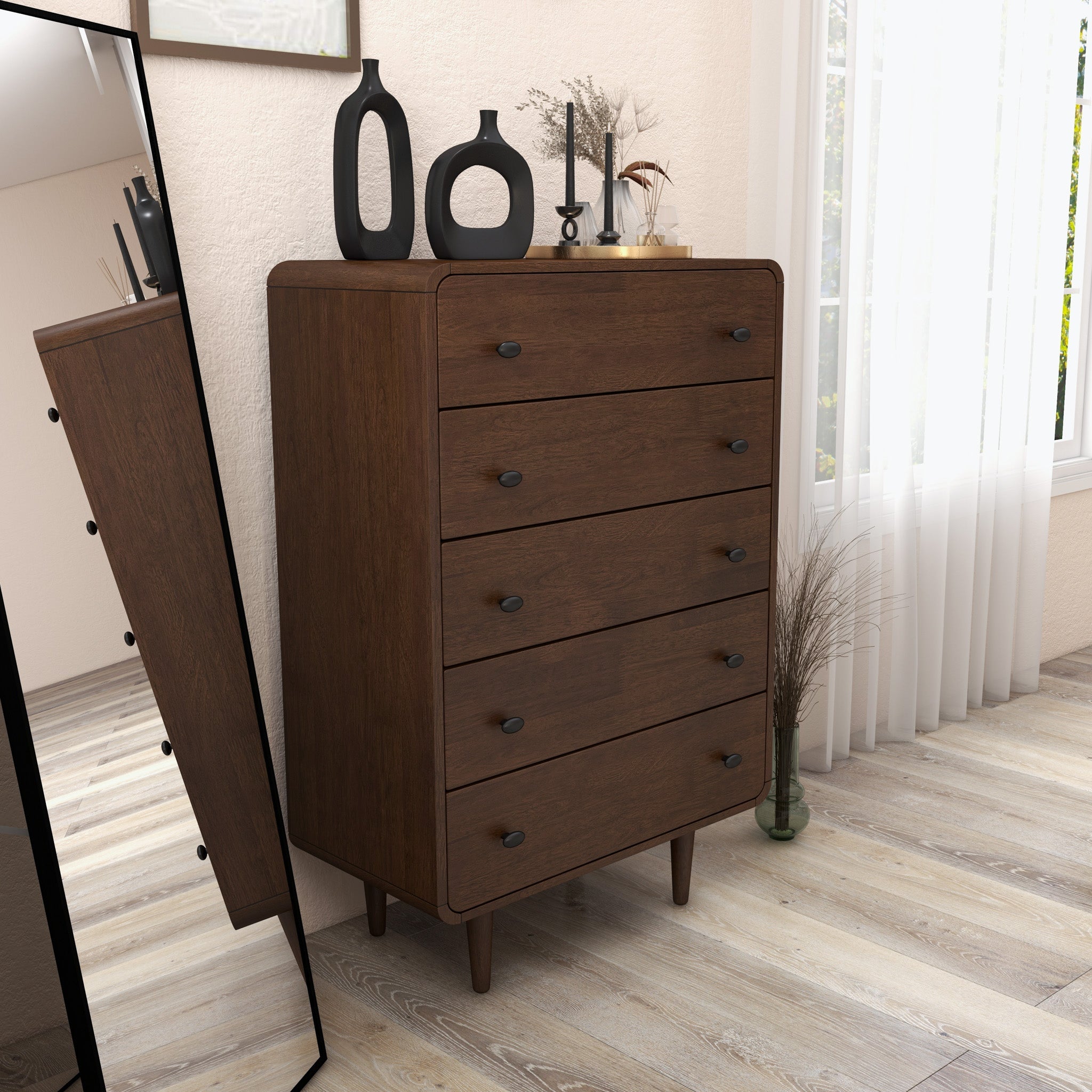 Stein Mid Century Modern Dresser 5 Drawers - MidinMod