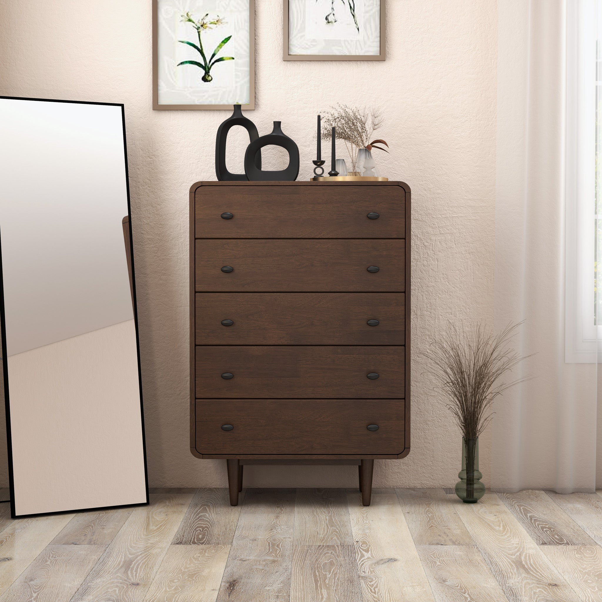 Stein Mid Century Modern Dresser 5 Drawers - MidinMod
