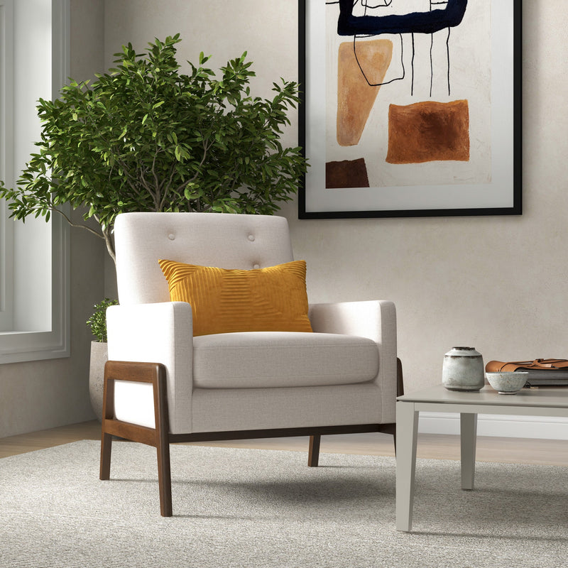 Stella Lounge Chair - Beige | MidinMod | Houston TX | Best Furniture stores in Houston