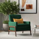 Stella Lounge Chair - Emerald Green Velvet | MidinMod | Houston TX | Best Furniture stores in Houston