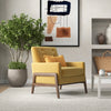 Stella Lounge Chair - Gold Velvet Armchair | MidinMod | Best Furniture stores in Houston