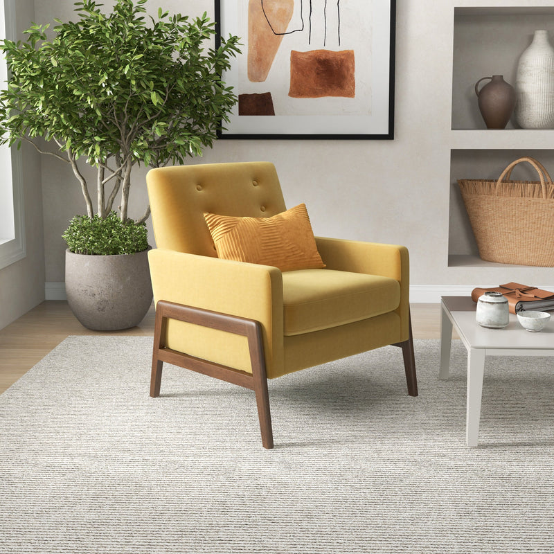 Stella Lounge Chair - Gold Velvet Armchair | MidinMod | Best Furniture stores in Houston