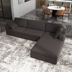 Texas Modular Corner Sectional Sofa Dark Gray | MidinMod | Best Furniture stores in Houston