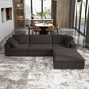 Texas Modular Corner Sectional Sofa Dark Gray | MidinMod | Best Furniture stores in Houston