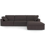 Texas Modular Corner Sectional Sofa Dark Gray | MidinMod | Best Furniture stores in Houston